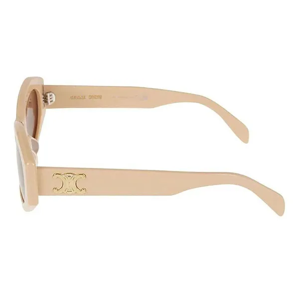 Kính Mát Celine CL40238U 57E Sunglasses Màu Be