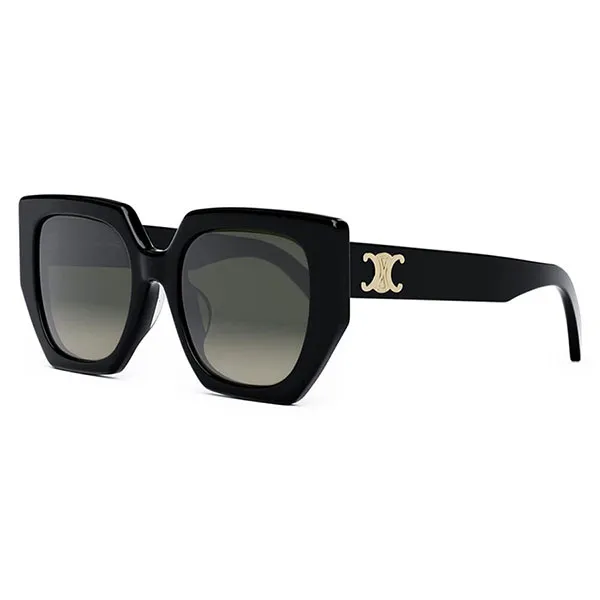 Kính Mát Celine CL40239F 01F Sunglasses Màu Đen - Kính mắt - Vua Hàng Hiệu