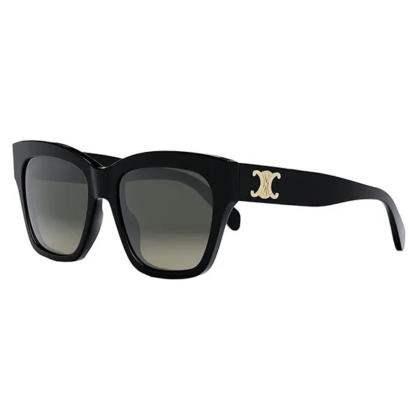 Kính Mát Celine CL40253I 01F Shiny Black Sunglasses Màu Đen