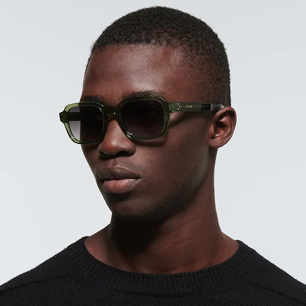 Kính Mát Celine Sunglasses CL40190I 96B Màu Xanh Xám - Kính mắt - Vua Hàng Hiệu