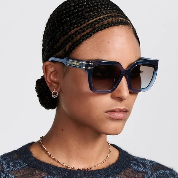 Kính Mát Dior Diorsignature S10F 30F2 Màu Xanh