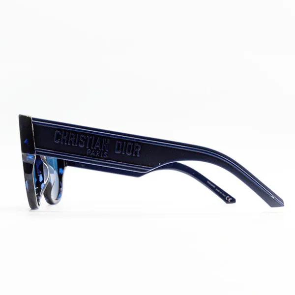 Kính Mát Nữ Dior Sunglasses Wildior BU 28B0 Màu Xanh Lam