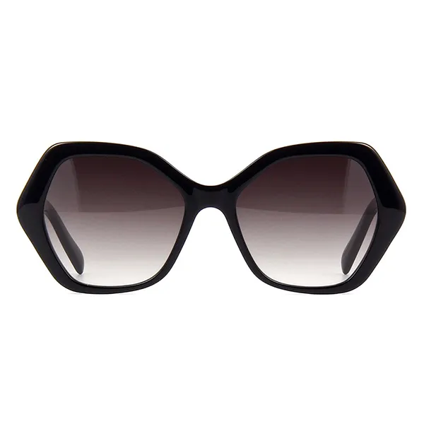 Kính Mát Nữ Celine Sunglasses CL40166I 01K Màu Xám Đen