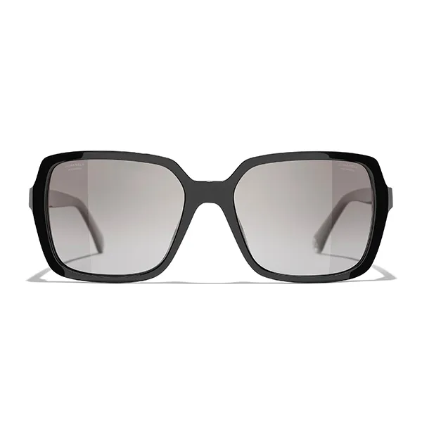 Kính Mát Nữ Chanel Sunglasses CH5505 C622M3 Màu Đen Xám - Kính mắt - Vua Hàng Hiệu