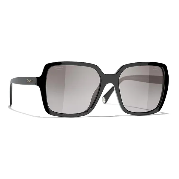 Kính Mát Nữ Chanel Sunglasses CH5505 C622M3 Màu Đen Xám - Kính mắt - Vua Hàng Hiệu
