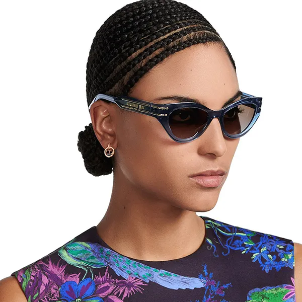 Kính Mát Nữ Dior DiorSignature B7I 30F2 Màu Xanh - Kính mắt - Vua Hàng Hiệu