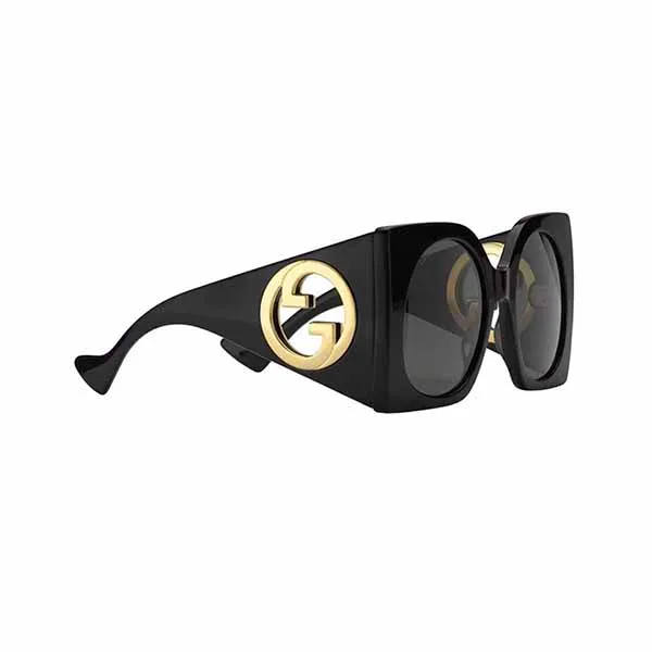 Kính Mát Nữ Gucci GC GG1254S 001 Sunglasses Màu Đen Xám - Kính mắt - Vua Hàng Hiệu