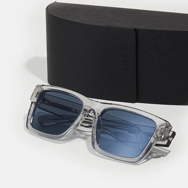 Kính Mát Prada Sunglasses PR19WS Màu Xám Xanh