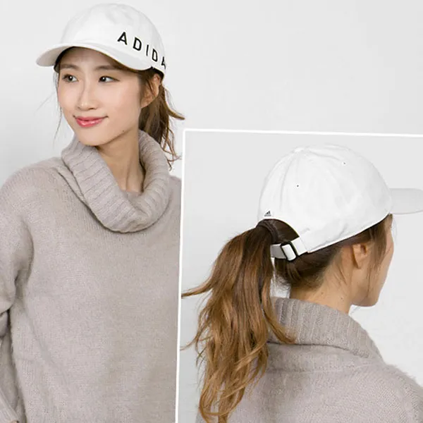 Mũ Adidas Premium Logo Cap Màu Trắng
