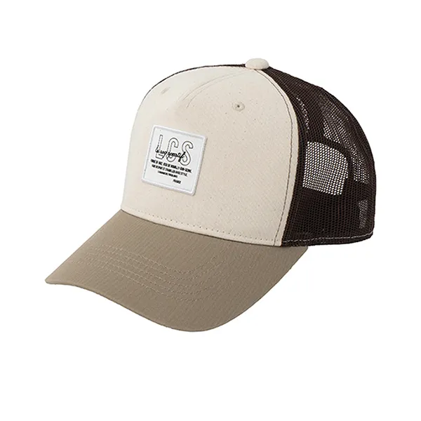 Mũ Le Coq Sportif Mesh Cap Hat QMAVJC10-BG Màu Be Nâu