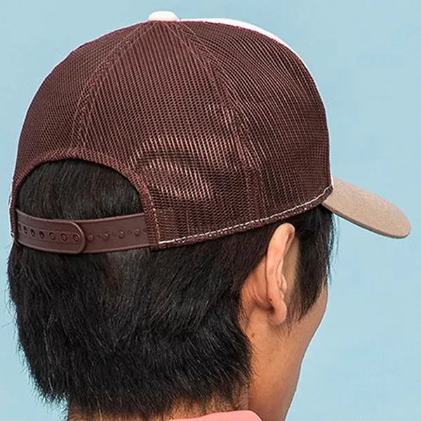 Mũ Le Coq Sportif Mesh Cap Hat QMAVJC10-BG Màu Be Nâu