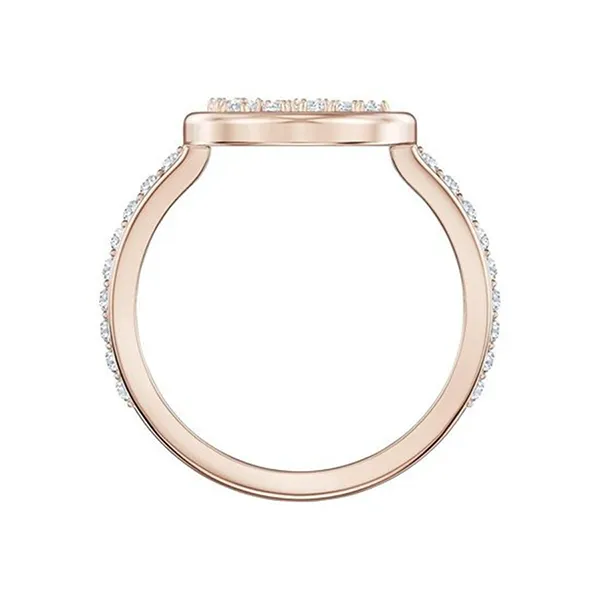 Nhẫn Nữ Swarovski North Motif Ring, White, Rose-Gold Tone Plated 5509666 Màu Vàng Hồng - Trang sức - Vua Hàng Hiệu