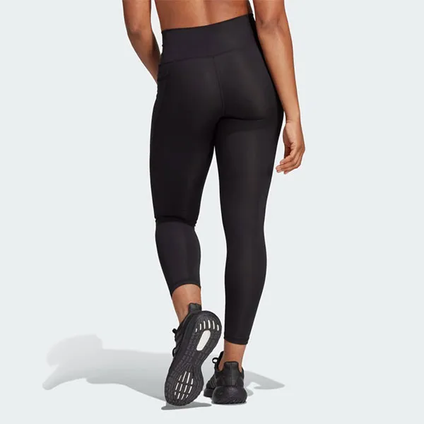 Quần Bó Tập Luyện Adidas Optime Stash Pocket High-Waisted Leggings HS9931 Màu Đen Size XS