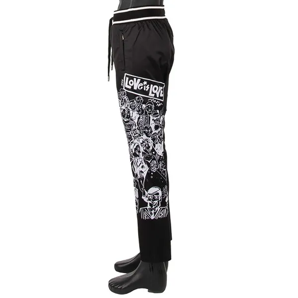 Quần Dài Nam Dolce & Gabbana D&G Pants GY8WAZ Màu Đen Size 44