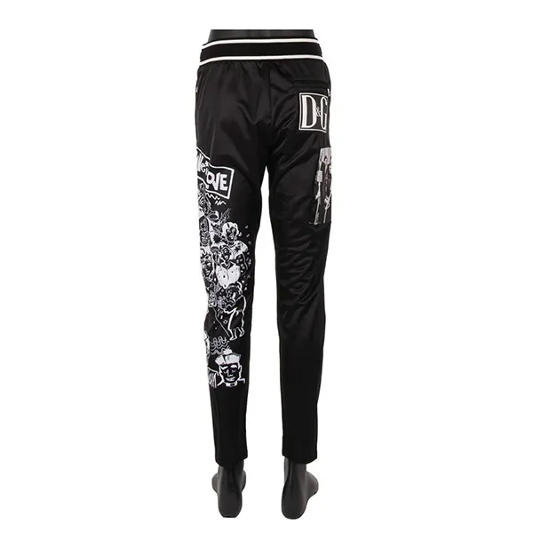 Quần Dài Nam Dolce & Gabbana D&G Pants GY8WAZ Màu Đen Size 44