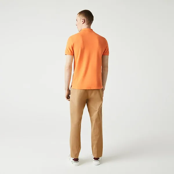 Quần Dài Nam Lacoste Tapered Fit Skinny Chinos HH2709 00 02S Màu Vàng Cát Size 30