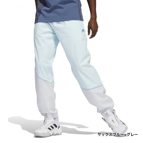 Quần Gió Nam Adidas HN4514 Màu Xanh Trắng Size S - Thời trang - Vua Hàng Hiệu