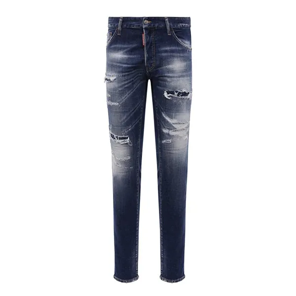 Quần Jean Nam Dsquared2 S74LB1202 Màu Xanh Size 46 - Thời trang - Vua Hàng Hiệu