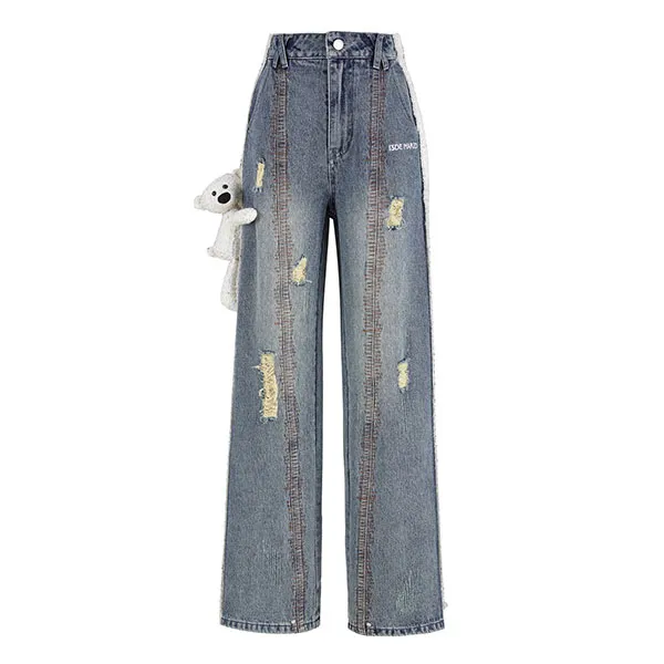 Quần Jean Nữ 13 De Marzo Pant Màu Xanh Nhạt