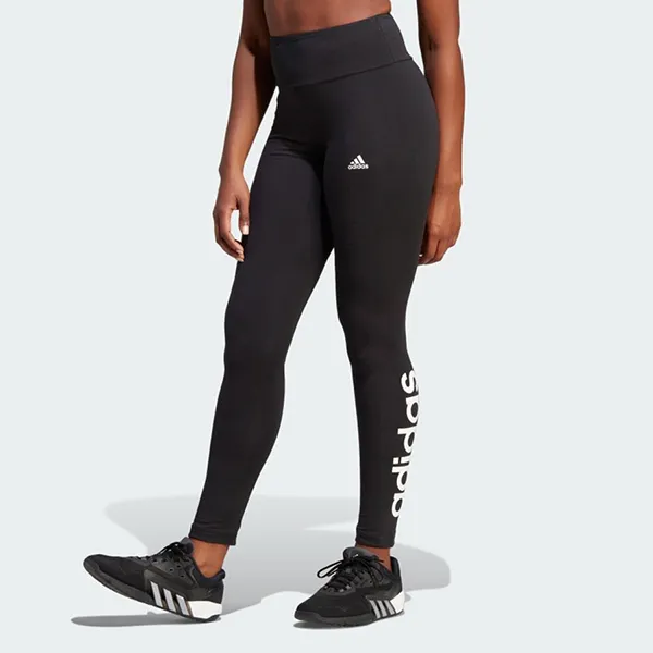 Quần Legging Nữ Adidas Logo 28883 GL0633 Màu Đen Size S - Thời trang - Vua Hàng Hiệu