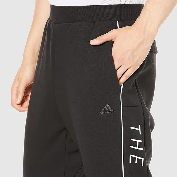 Quần Nỉ Adidas Sweat Wording Pants SU001 Màu Đen