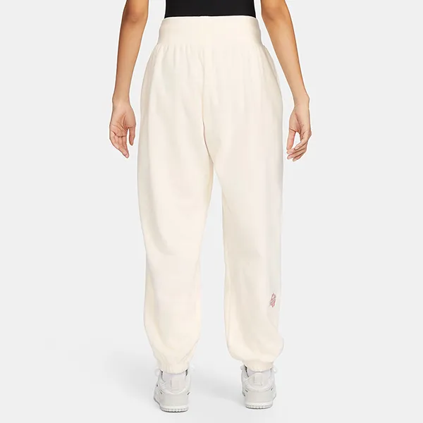 Quần Nỉ Nữ Nike Women's High Waist Oversized Pants FD5502-110 Màu Trắng