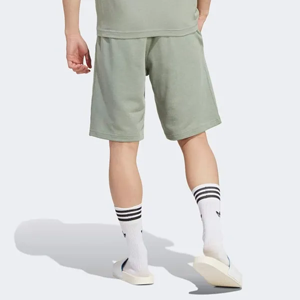 Quần Short Nam Adidas Ess+ Shorts H HR2964 Màu Xanh Green Size S - 4