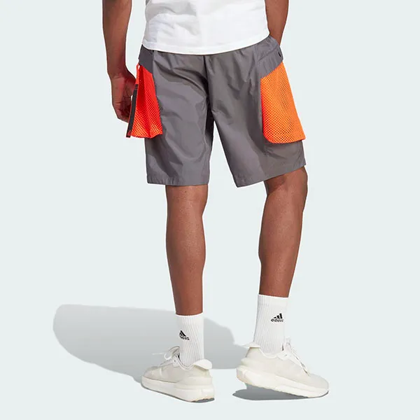Quần Short Nam Adidas Premium City Escape IC3730 Màu Xám Cam Size S