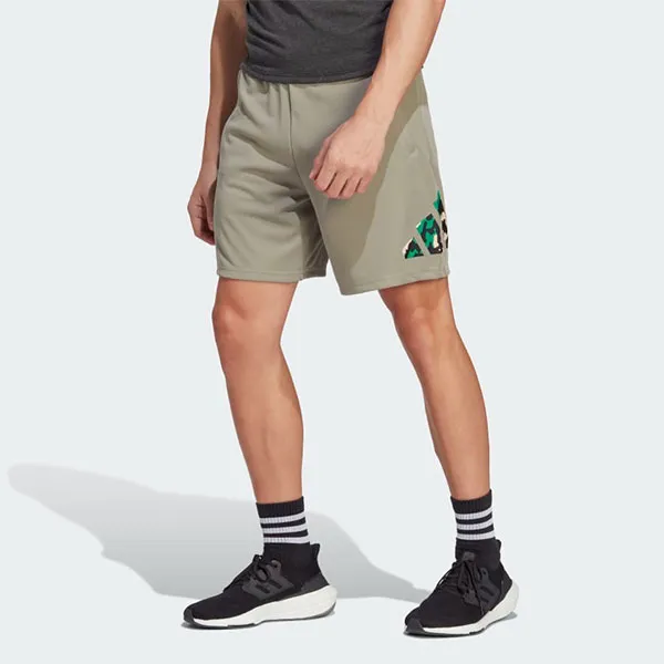 Quần Short Nam Adidas Seasonal Train Essentials IB8174 Màu Xám Size M