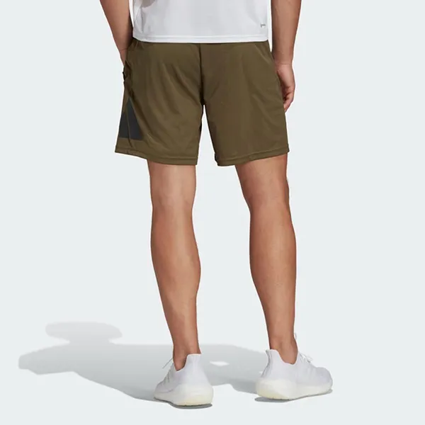 Quần Short Nam Adidas Train Essentials Logo Training IB8123 Màu Xanh Olive Size 2XL - Thời trang - Vua Hàng Hiệu