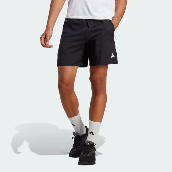 Quần Short Nam Adidas YBWC62 Màu Đen Size M