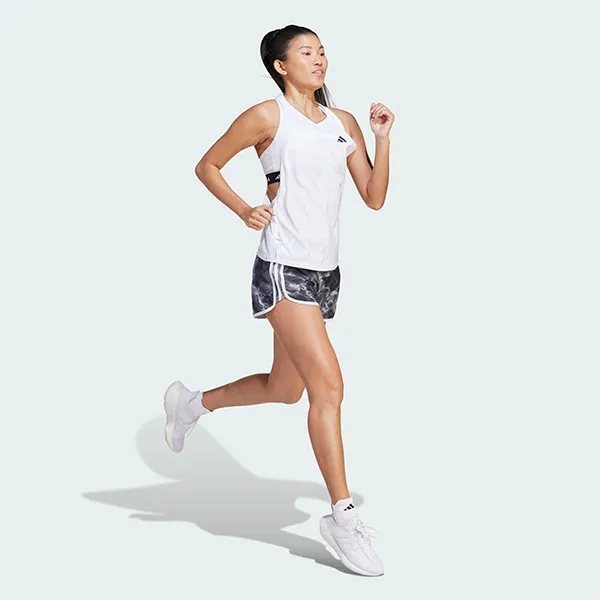 Quần Short Nữ Adidas Marathon 20 IL1665 Màu Trắng Đen Size 2XS 4in