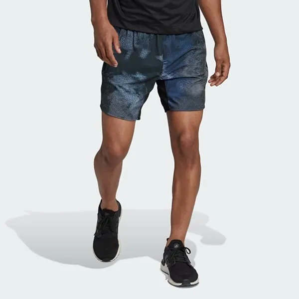 Quần Short Tập Luyện Nam Adidas D4T Hiit Sho HN9364 Màu Xanh Đen