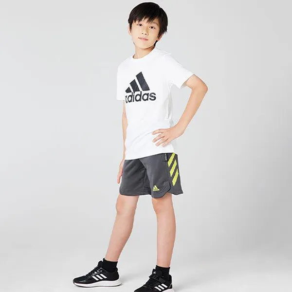 Quần Short Trẻ Em Adidas GM8458 Màu Xám Size 140 - Thời trang - Vua Hàng Hiệu