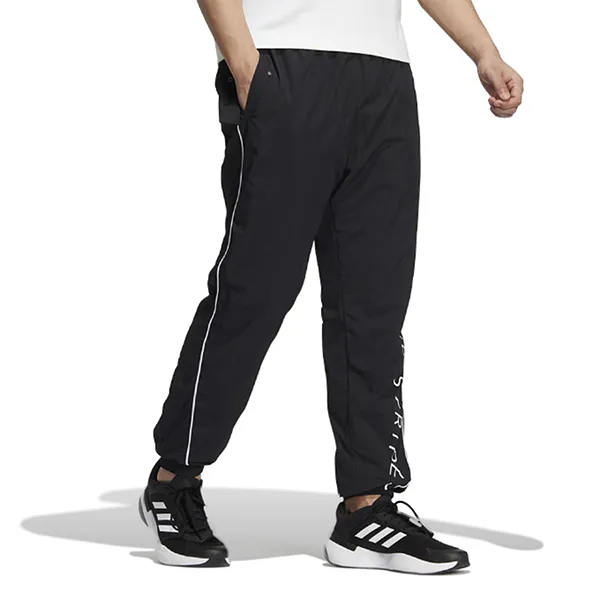 Quần Thể Thao Nam Adidas Alphabet Elastic Waistband Casual Sports Pants Black HM2689 Màu Đen Size S