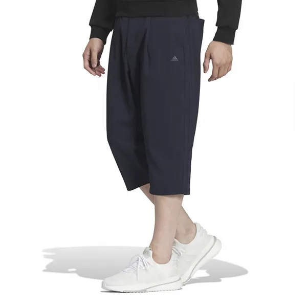 Quần Thể Thao Nam Adidas Men's Quarter Pants Sportswear BXF61 IA9410 Màu Xanh Navy Size S