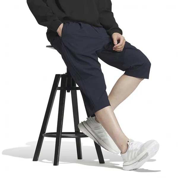 Quần Thể Thao Nam Adidas Men's Quarter Pants Sportswear BXF61 IA9410 Màu Xanh Navy Size S