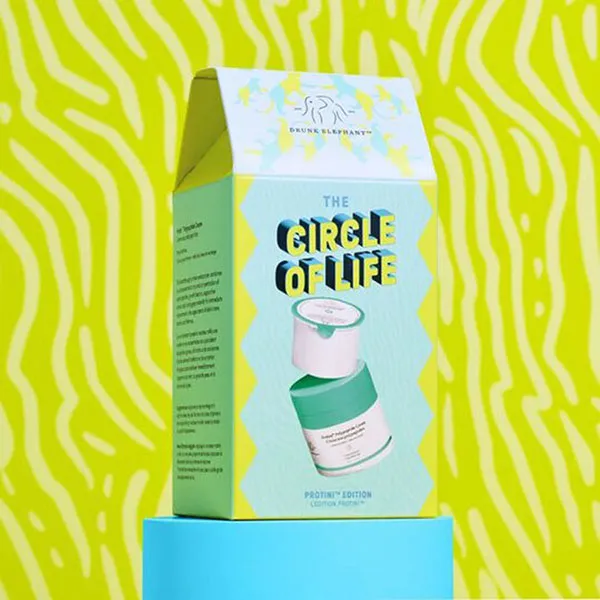 Set Kem Dưỡng Da Drunk Elephant The Circle Of Life Protini Duo Edition (50ml + 50ml Refill)