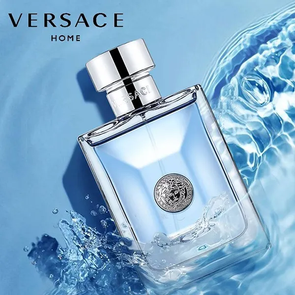 Set Nước Hoa Nam Versace Pour Homme (EDT 100ml, Mini EDT 10ml, Hair & Body Shampoo 150ml) - Nước hoa - Vua Hàng Hiệu