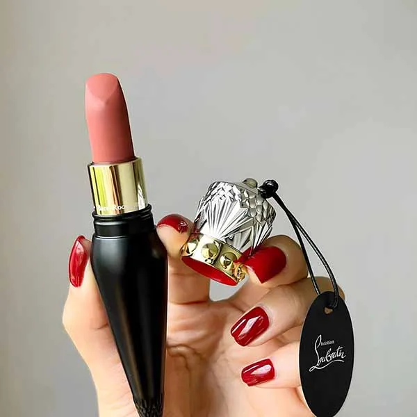 Son Christian Louboutin Velvet Matte Milky Light 342M (New 2023 ) Màu Cam Nâu Tây