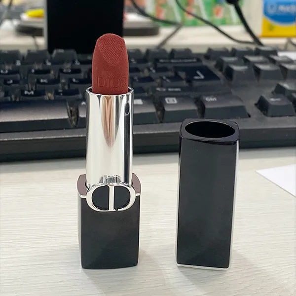 Son Dior Rouge Dior Couleur Couture Velvet 360 Souffle De Rose Màu Đỏ Hồng Đất