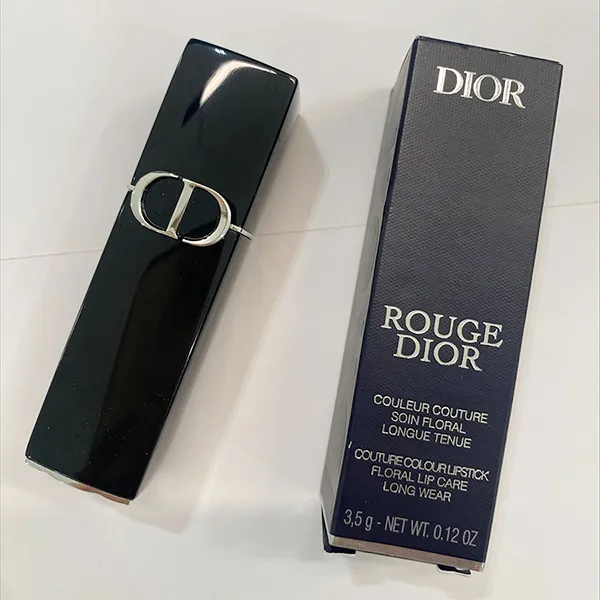 Son Dior Rouge Couture Velvet 724 Tendresse Màu Đỏ Hồng Nâu