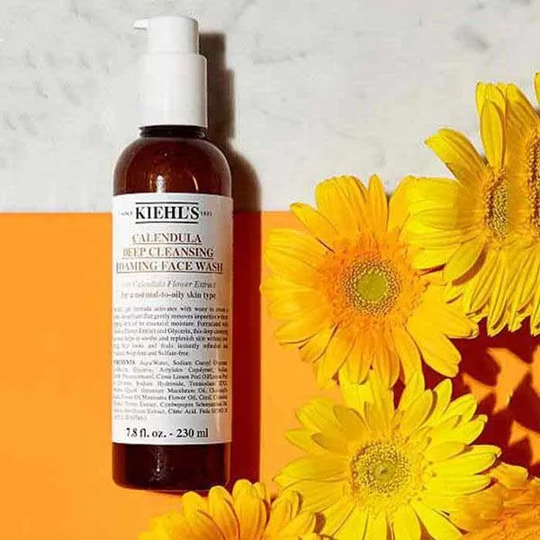 Sữa Rửa Mặt Kiehl's Calendula Deep Cleansing Foaming Face Wash 230ml