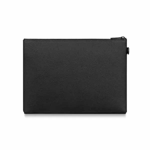 Túi Cầm Tay Nam Louis Vuitton LV Aerogram Ipad Pouch Black M69837 Màu Đen - Túi xách - Vua Hàng Hiệu