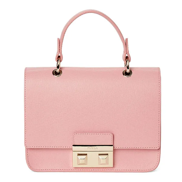 Túi Đeo Chéo Furla Bella Top Handle Winter Rose Màu Hồng