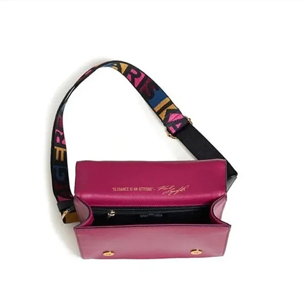 Túi Đeo Chéo Nữ Karl Lagerfeld Simone Bag Màu Tím Mận
