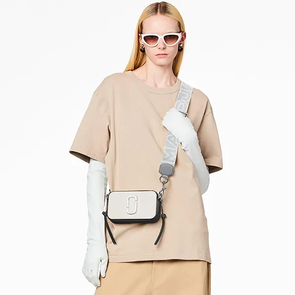 Túi Đeo Chéo Nữ Marc Jacobs The Snapshot Crossbody Bag Phối Màu - Túi xách - Vua Hàng Hiệu