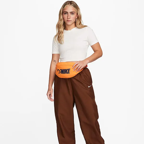 Túi Đeo Hông Nike Heritage Hip Pack FJ4813-885 Màu Cam - Túi xách - Vua Hàng Hiệu
