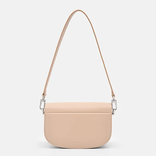 Túi Đeo Vai Nữ Pedro Icon Mini Leather Shoulder Bag Black PW2-75210151-1 Màu Nude