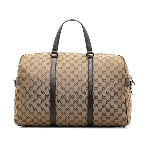 Túi Du Lịch Gucci Boston GG Duffle Bag Màu Nâu - Túi xách - Vua Hàng Hiệu